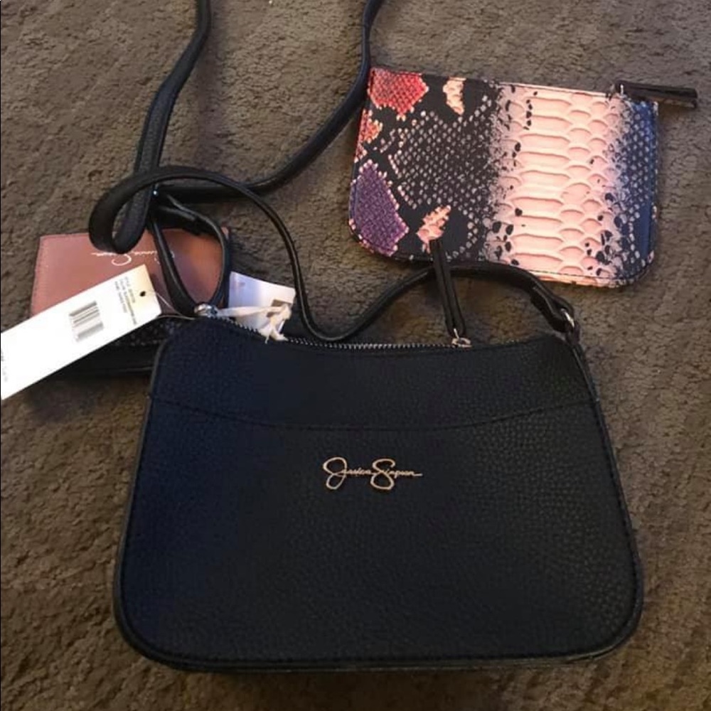 (SOLD)Black Jessica Simpson purse